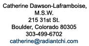 Catherine Dawson-Laframboise, M.S.W.